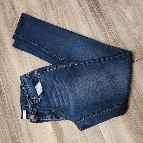 Altar'd State Denim Stretchy Skinny Straight Blue Jeans Women's 28 - Picture 9 of 16